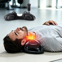 Alphay Masseur cervical rechargeable 3000 mAh avec coussinets à air, traction thermique, deux modes automatiques et réglables