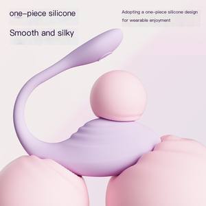 ワイヤレスアプリ制御バイブレーター-最新の人気防水温熱ジャンプエッグ10段階振動充電式ラテックス製 - Product Image 3