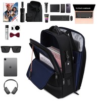 Sac de voyage urbain élégant de haute qualité, bandoulière réglable, résistant à l'eau, sac à dos pour ordinateur portable professionnel