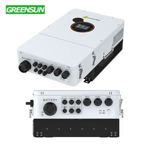 อินเวอร์เตอร์พลังงานแสงอาทิตย์แบบ Pure Sine Wave รุ่น US/EU 48V 5KW 10KW 12KW ไฮบริดสองเอาต์พุต แยกเฟส - Product Image 4
