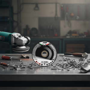 Disque de meulage professionnel Fervi 115x1x22.23mm pour couper et meuler l'acier inoxydable - Product Image 3