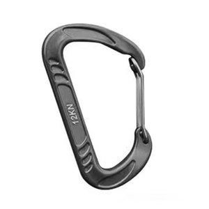 Mosquetón de aleación de aluminio 12KN en forma de D para escalada, senderismo, llavero, gancho de seguridad, conexión de cuerda, accesorio de equipo - Product Image 5