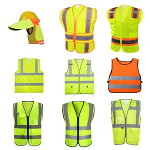 Uniforme di sicurezza ad alta visibilità gilet riflettente gilet di sicurezza all'ingrosso abbigliamento di sicurezza stradale lavoratori stradali abbigliamento di sicurezza