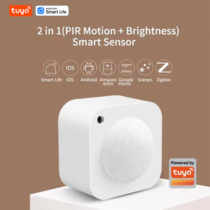 Tuya Smart <b>Light</b> <b>Sensor</b> Infrared Motion Detector Wifi Battery Powered Surface Mounted <b>For</b> Smart Home Lighting Control - Product Image 5