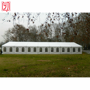 Tentes de réception de mariage en plein air de grande taille personnalisées pour 100 personnes, blanches, en vente - Product Image 3