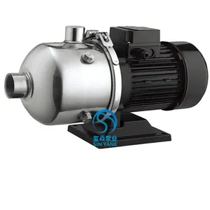 Acero inoxidable 1/4 hp 1 hp bomba de agua limpia eléctrica