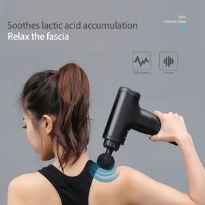 مسدس تدليك اهتزاز كامل الجسم محمول باليد ممتاز ، شعار مخصص ، علاج قرع اللفافة للأنسجة العميقة - Product Image 4