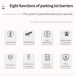 Barrera de Estacionamiento Automática con Control Remoto Inalámbrico, Barrera de Puerta Automática, Sistema de Barrera para Estacionamiento de Autos - Product Image 2