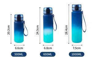 Botella de Agua de Plástico PP Ecológica a Prueba de Fugas de 650 ml con Tapa para Deportes al Aire Libre, Estilo Clásico/Dibujos Animados, Logotipo Personalizado Aceptable - Product Image 4