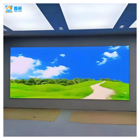 Écran LED géant d'intérieur pour salle de conférence, affichage vidéo publicitaire ultra haute définition P0.78-P1.86