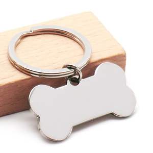 Guter Freund Geschenk Doppelseitige Sublimation Erkennungs marken Leere Messing/Aluminium Hund ID Tags Wärme übertragung Metall Haustier Hund Knochen anhänger - Product Image 6