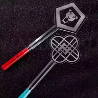 Entrega Rápida, Nuevo Bastón Luminoso Kpop Demon Hunter, Bastón con Luz LED Intermitente, Bastón Luminoso Multicolor para Fiestas
