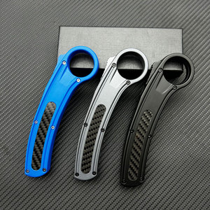 Cuchillos OTF para acampar al aire libre, fabricados en China. Venta al por mayor de fábrica. Herramienta en forma de donut con mango OEM. Se utiliza para cocinar al aire libre. - Product Image 5