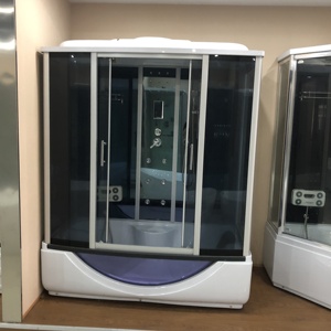 Cabina <span class=keywords><strong>doccia</strong></span> a vapore di grandi dimensioni con vasca da massaggio Combo - Product Image 3