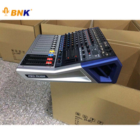 Mélangeur Sonore et Amplificateur de Puissance Professionnel BNK 8 Canaux avec Enceintes – Contrôleur DJ/Console Audio