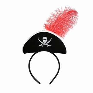 Nuevas Diademas de Halloween con Estampado de Piratas y Fantasmas, Aros para el Cabello para Cosplay - Product Image 5