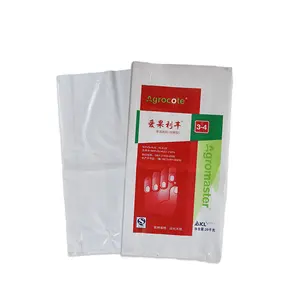 Personalizado 5kg 20kg 25kg 30kg 50kg bolsa de fertilizante PE bolsas de embalaje de fertilizante orgánico químico agrícola