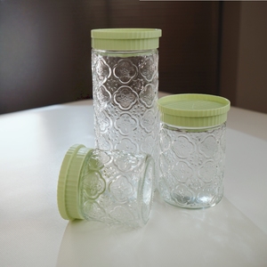ขวดแก้วสำหรับใส่เกลือฝาปิดโลหะสำหรับใส่เครื่องปรุงอาหารน้ำผึ้งออกแบบโลโก้ได้ตามต้องการ - Product Image 1