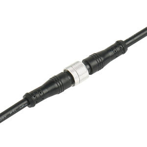 2 4 5 8 pin konektor Plug perempuan ke laki-laki OEM LED tahan air M16 M12 kabel IP68 m12 ekstensi tahan air konektor kabel M16 - Product Image 3