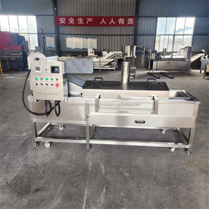 เครื่องทอดไก่ไฟฟ้าเครื่องทอดไก่อัตโนมัติเครื่องทอดแฮมเบอร์เกอร์อย่างต่อเนื่องพร้อมสายพาน - Product Image 5