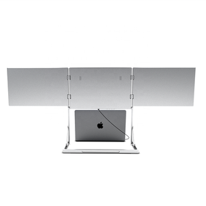 Monitor Triple Portátil de 16 Pulgadas, Pantalla Extendida de 3 Pantallas, Monitor Cuádruple Plegable, Compatible con Windows, <span class=keywords><strong>Mac</strong></span> M1, M2, M3, M4, M5 - Product Image 2