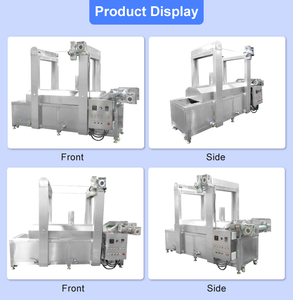 Freidora Industrial Eléctrica Continua de Acero Inoxidable para Hacer Patatas Fritas y <span class=keywords><strong>Donuts</strong></span>, Línea de Producción de Cebollas Fritas de Grado Alimenticio - Product Image 4