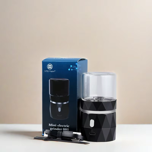Grinder per Erbe e Tabacco <span class=keywords><strong>CANNA</strong></span> Moderno, Ricaricabile USB, Nero, Mini, in Vetro, Manuale, Portatile, con Funzione di Conservazione - Product Image 6