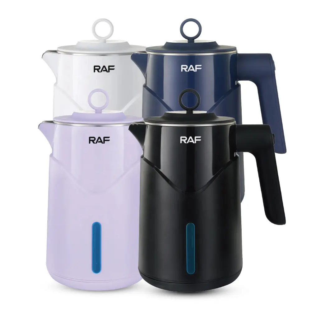 RAF Smart Home Appliances Jarra eléctrica de alta calidad Barato 2.5L 4 colores Hervidor de agua portátil térmico eléctrico