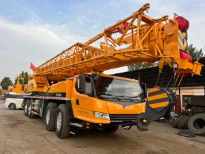 Vente directe d'usine, meilleur prix, grue hydraulique montée sur camion QY85KA, moteur, capacité de levage de 40 m, poids de 100 000 kg, à vendre - Product Image 3