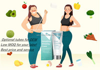 Crème Réductrice de Poitrine Elinor Marque Privée, Brûle-Graisses Sans Effets Secondaires, Enrichie en Vitamine B5, Collagène, Ginseng et Huile de Jojoba