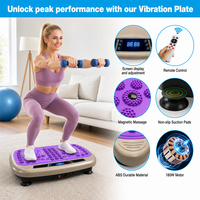 Plataforma Vibratoria Vertical para Gimnasio en Casa, Pérdida de Peso, Fisioterapia y Drenaje Linfático