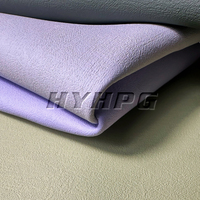 Cuir PU microfibre 1,3 mm à motif ciment, résistant à l'hydrolyse et à l'abrasion, écologique, pour chaussures CQ317