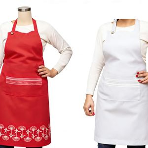 Delantales Cómodos de Algodón Egipcio, Diseño Clásico, Protección Contra Derrames, Esenciales de Cocina, En Stock, Entrega de Muestras en 7 Días - Product Image 2