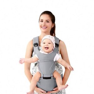 Échantillon gratuit 2023 : meilleur sac de sport multifonctionnel bio certifié BSCI, porte-bébé avec siège de hanche et écharpe de portage - Product Image 1