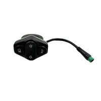 Interrupteur multifonction, clignotant, klaxon, phare, matériau ABS, BAIJIA BJ-KG2 pour accessoires de scooter Kukirin G2 Master