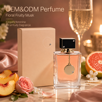Parfum de Luxe OEM pour Femme 105ml Eau de Parfum Longue Durée Parfum Floral Fruité Coffret Cadeau Fournisseur en Gros