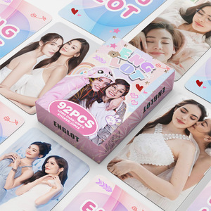 92 pièces/ensemble de photocartes thaïlandaises CP Englot HD, cartes holographiques double face, Engfa Waraha <span class=keywords><strong>Charlotte</strong></span> Austin, cartes postales en boîte, cadeau pour les fans - Product Image 1