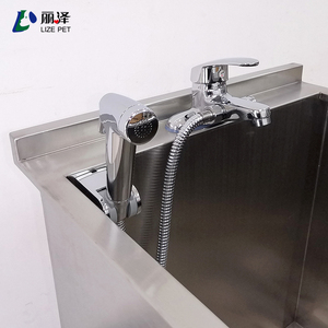 LIZE PET Veterinaria 304 Bañera de acero inoxidable Animal Piscina de baño plegable Bañera para perros pequeños - Product Image 5