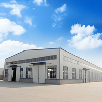 Kits d'Entrepôts et d'Ateliers Préfabriqués en Structure Acier Moderne avec une Durée de Vie de 70 Ans Certifiés ISO9001/CE