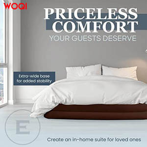 WOQI süper büyük üç kişi lüks kendinden şişme yastık dahili pompa ile kamp ev şişme yatak - Product Image 5