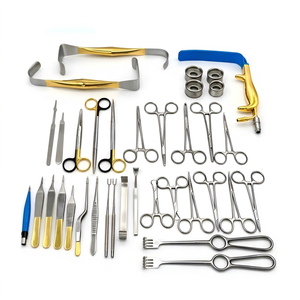 Ensemble d'instruments d'augmentation mammaire manuels en acier inoxydable de qualité supérieure Sambrialmed International SI-88-9892 - Product Image 1