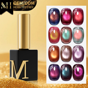 Nuevo Diseño OEM, Colores Jelly, Esmalte de Gel para Ojos de Gato de Alta Densidad 4D, Colección de Esmaltes de Gel UV, Esmalte de Uñas de Marca Privada - Product Image 1