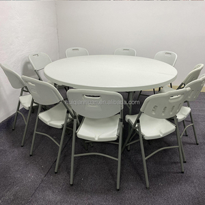 American Popular High Quality Plastic Folding Party <strong>Tables</strong> <strong>and</strong> <strong>Chairs</strong> - Product Image 6