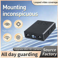 Caméra Wi-Fi Mini Full HD 1080p à Prix d'Usine, Vision Nocturne Infrarouge Xd, Enregistreur Vidéo, Détection de Mouvement, Micro Caméra