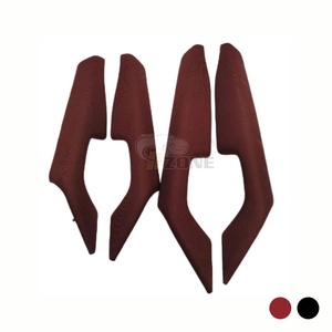 La fábrica se adapta a Toyota Hilux <span class=keywords><strong>Vigo</strong></span> 2015-2024 decoración del reposabrazos de la puerta interior del coche autopartes accesorios interiores Panel de tela tejida - Product Image 3