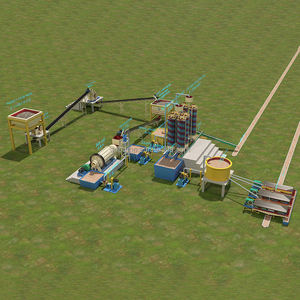 टिन अयस्क वाशिंग मशीन पूर्ण प्रसंस्करण एकाग्रता और लाभ संयंत्र - Product Image 4