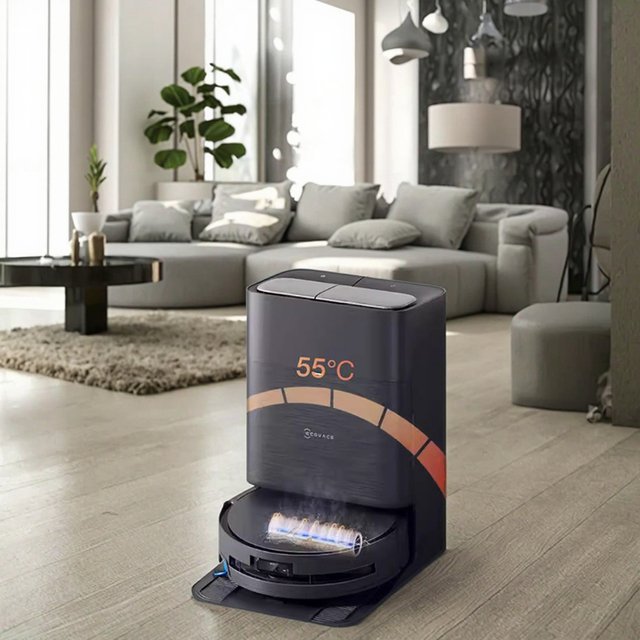 Ecovacs X9 Pro Robotic Sweeper Vacuum Cleaner Wet and Dry Wireless Cordless Mopping Aspirapolvere Aspirateur Staubsauger Robot
