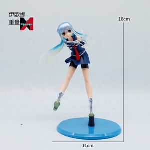 Arpeggio di bambola blu acciaio capelli blu Iona serie di nave da guerra Anime mondo bellezza ragazza periferica ornamento decorazione - Product Image 6