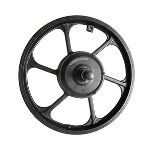 16 pouces 36/48V 350W 400W <span class=keywords><strong>moteur</strong></span> de moyeu de vélo électrique sans balais en alliage d'aluminium avec <span class=keywords><strong>roue</strong></span> <span class=keywords><strong>avant</strong></span> - Product Image 2