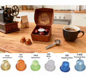 كبسولات وصناديق قهوة مخصصة كبسولات ماتشا المكون العضوي المجفف مسحوق اليام الأرجواني السائبة مسحوق اليام الأرجواني البودرة اليام الأرجواني - Product Image 3